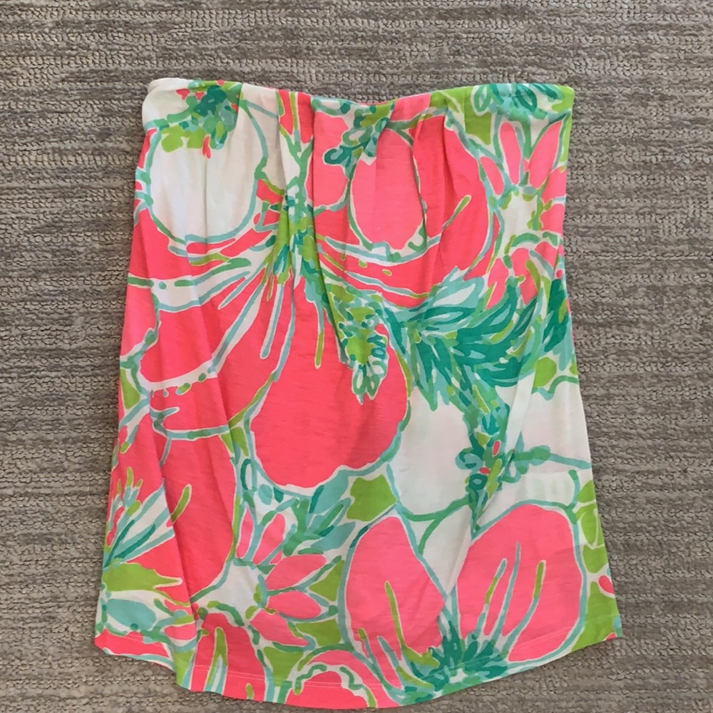 Lilly Pulitzer Tyra Strapless Tube Top in XS